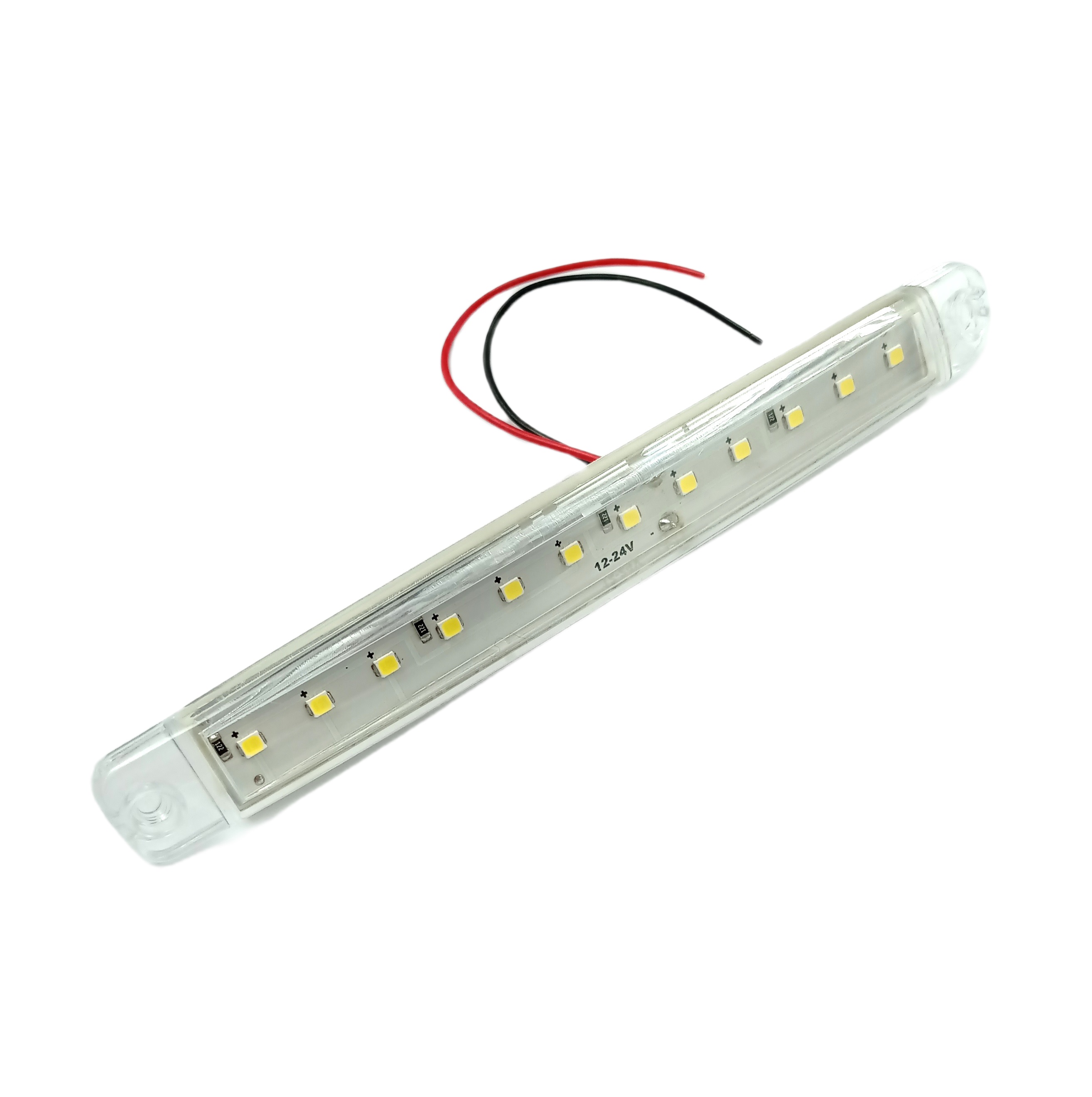 20 Feux De Gabarit Blanc 12V LED E13 Pour Camion, Fourgon, Camping-car - Avant